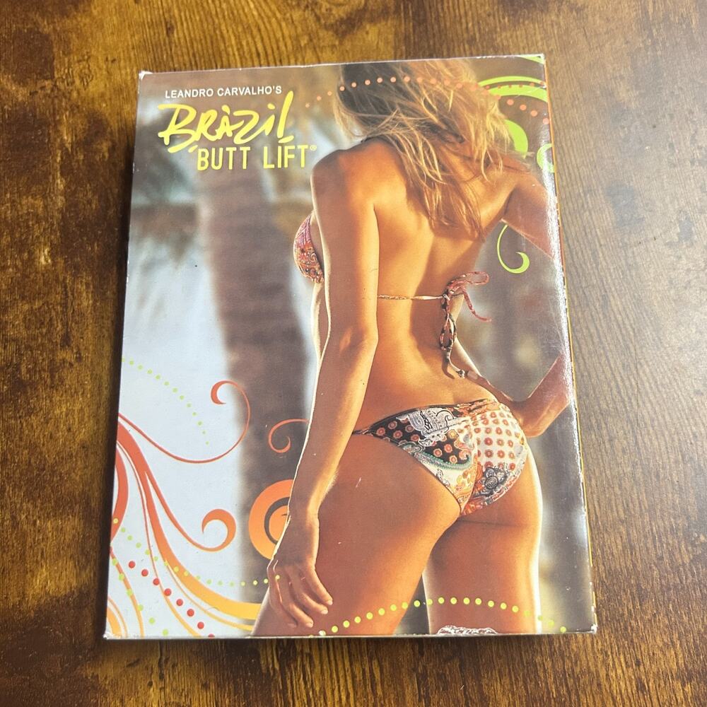 Leandro Carvalho's BRAZIL BUTT LIFT 3 DVDs & Booklets Box Set Complete Beachbody